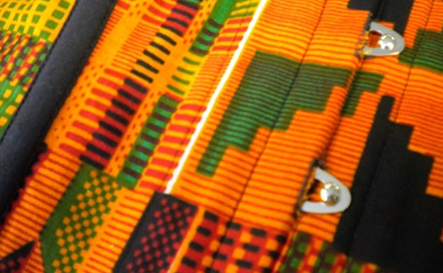 Definition der Stadt, afrikanische Mode